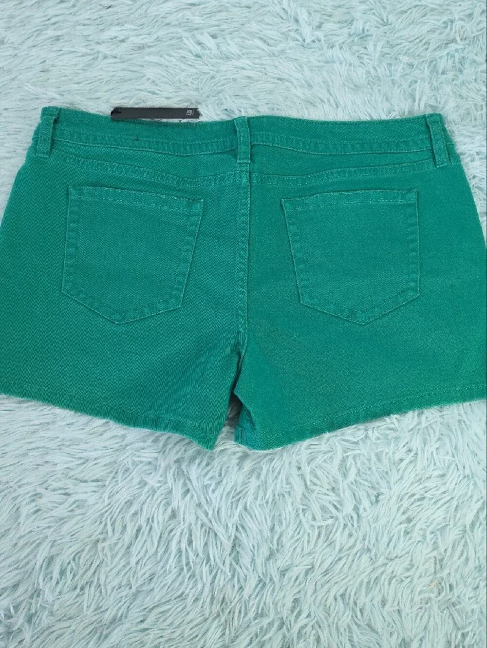 a.n.a. Women’s Mid-Rise Teal Green Jean Shorts NWT‎ Size 12